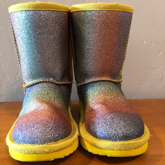 Ugg Kids'/Toddlers' Classic II Glitter Boot - Picture 3 of 5